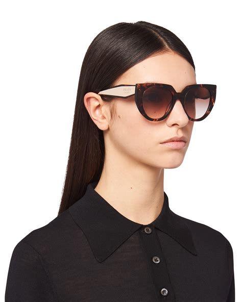 prada sonnenbrille horn|Women's Designer Sunglasses & Eyewear .